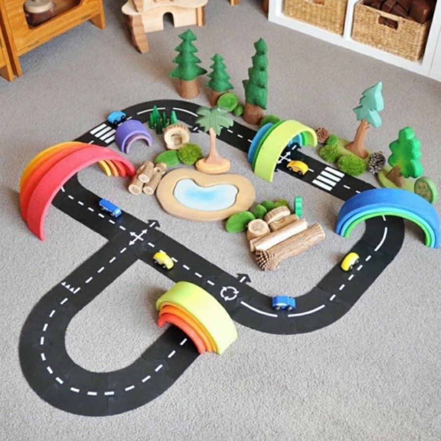 Jual Mainan Anak Jalanan Mobil Puzzle Road Track Car Track Way To Play Look | Shopee Indonesia