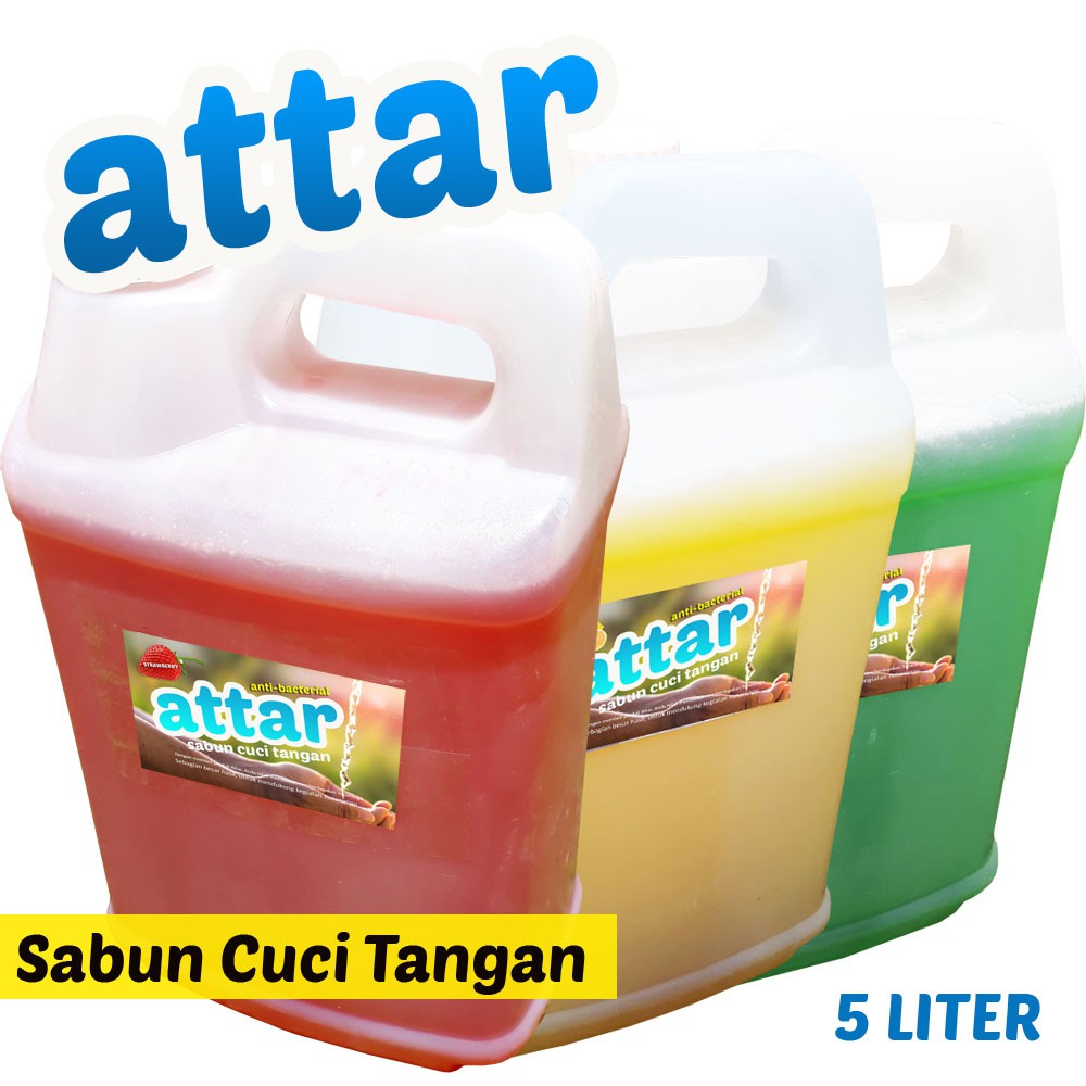 Sabun Cuci Tangan ATTAR Hand Soap 5 Liter Shopee Indonesia