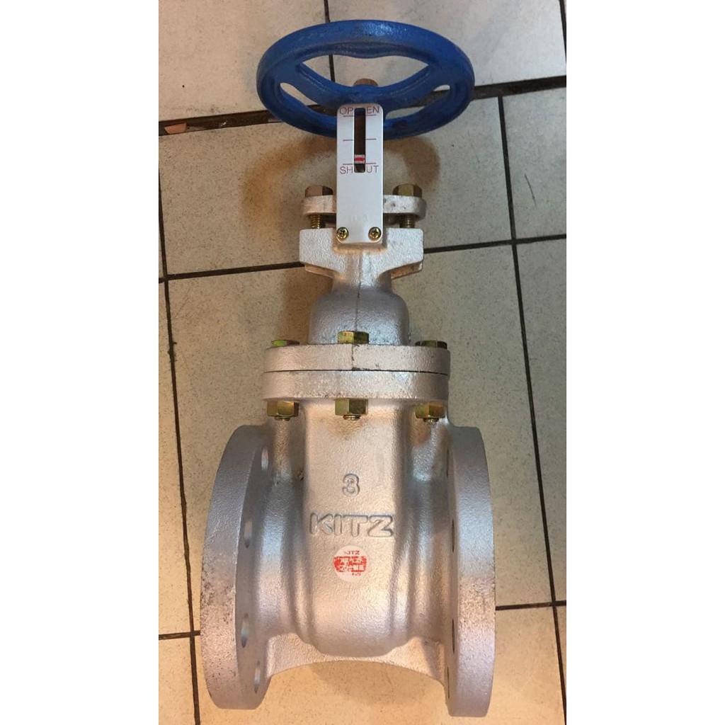 3 inch gate valve kitz cast iron jis 10k Shopee Indonesia