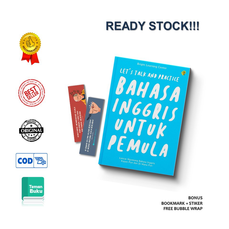 BARU! BAHASA INGGRIS UNTUK PEMULA LET'S TALK AND