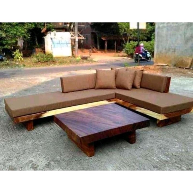 Jual KURSI SOFA MINIMALIS KAYU TREMBESI Indonesia