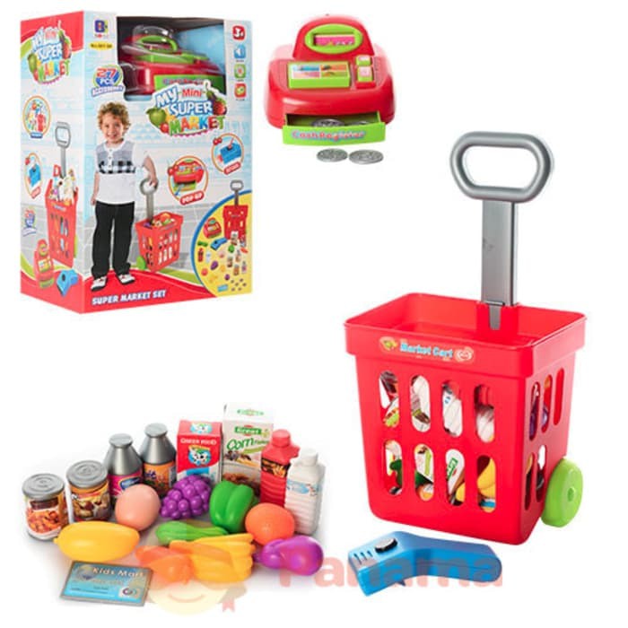 Jual Mainan Anak Supermarket Set My Mini Super Market | Shopee Indonesia