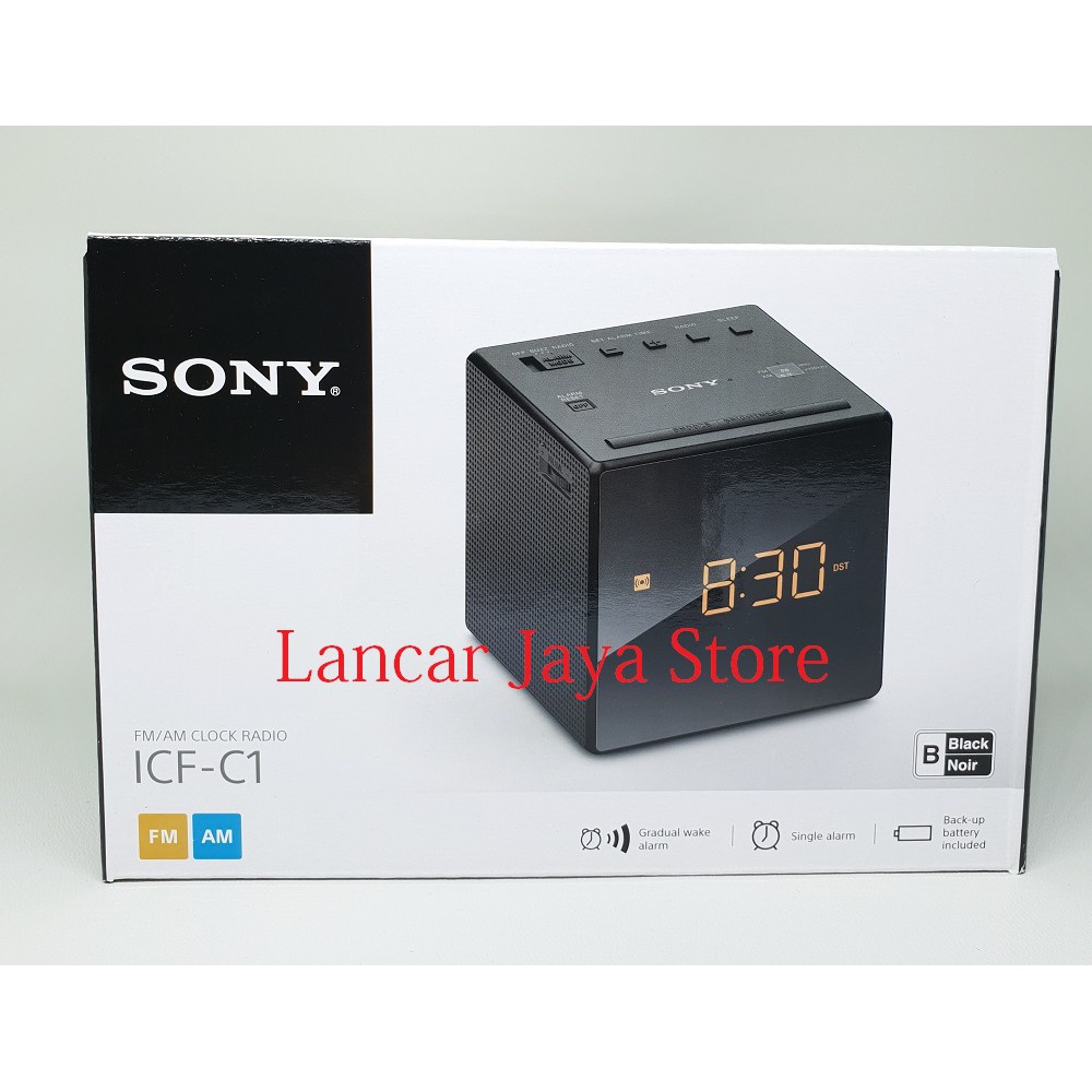 Jual SONY ICFC1 FM/AM RADIO N DIGITAL CLOCK ALARM Shopee Indonesia