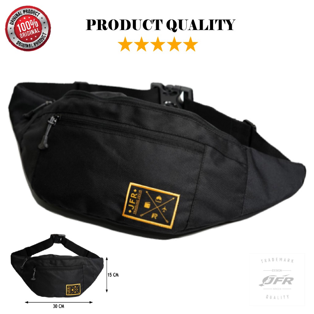 Waist Bag Pria Brand Lokal