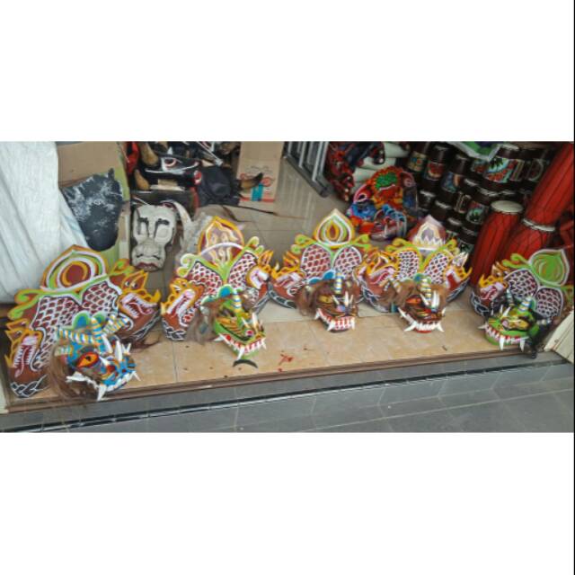 Barongan Devil Shopee Indonesia
