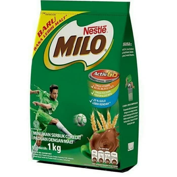 Susu Milo Activ Go Shopee Indonesia