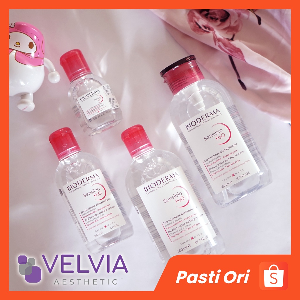 Jual Bioderma Sensibio H2O Micellar Water 100-500 Ml Legal Bpom | Shopee Indonesia