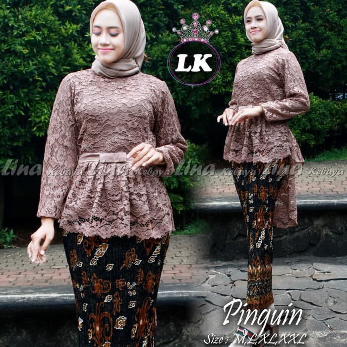 Jual Set Kebaya Aurora Warna Milo Lk | Shopee Indonesia