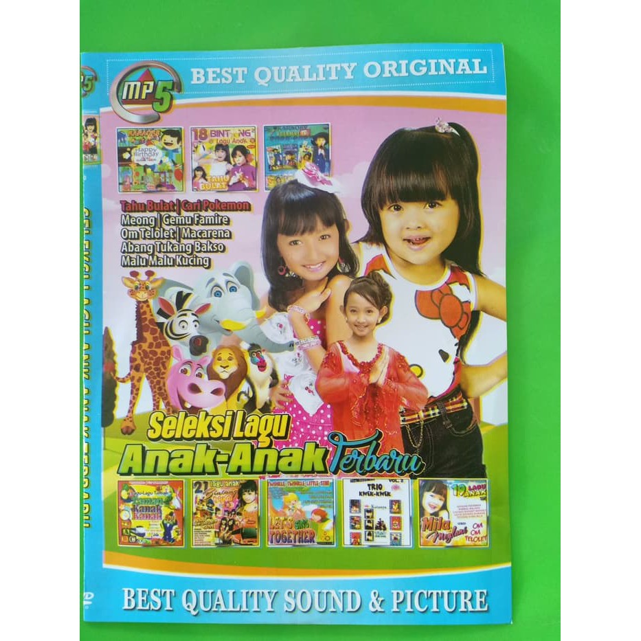 BEST QUALITY Dvd Lagu Anak Video Lagu Anak Mp5 Lagu Anak TERLARIS DTS  ENTERTAINMENT | Shopee Indonesia