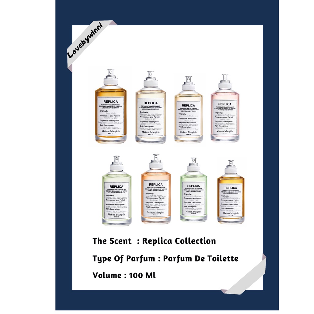 Jual Parfum Original Replica Collection EDT 100Ml