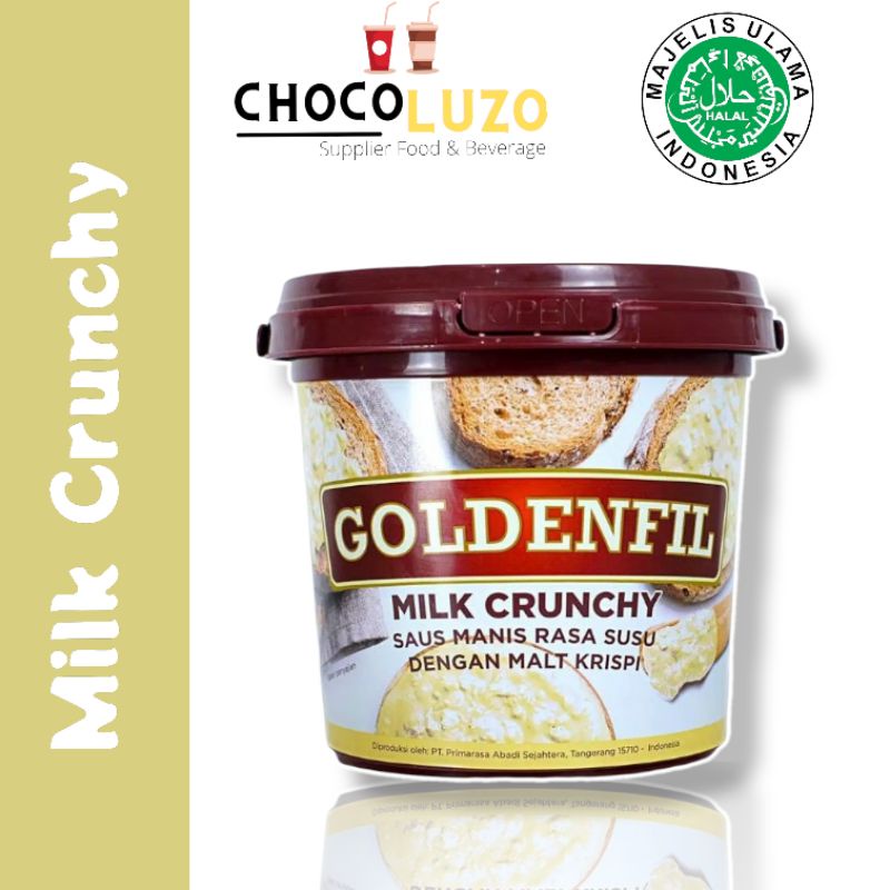 Jual Goldenfil Selai Coklat Crunchy Untuk Mozarella Corndog | Shopee Indonesia