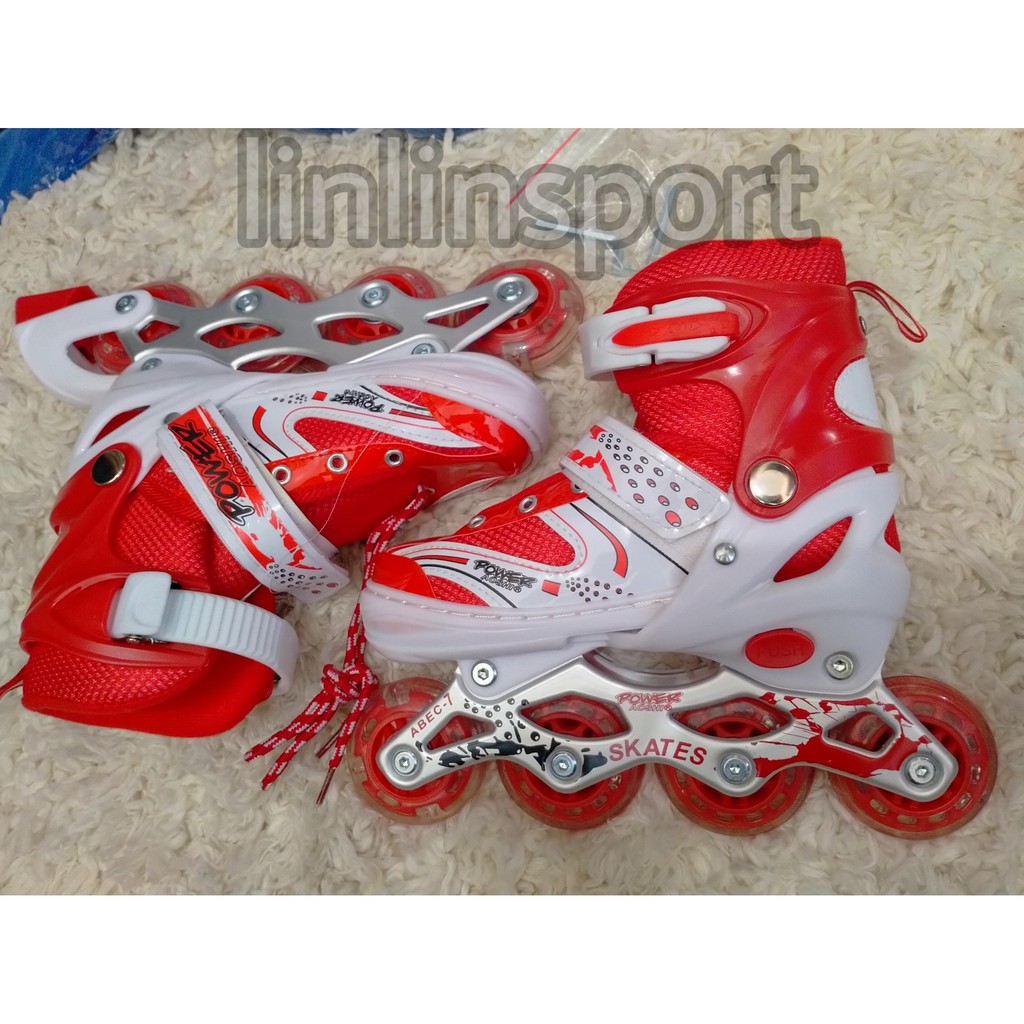 Jual COD SEPATU RODA POWER SUPERB INLINE SKATE Indonesia