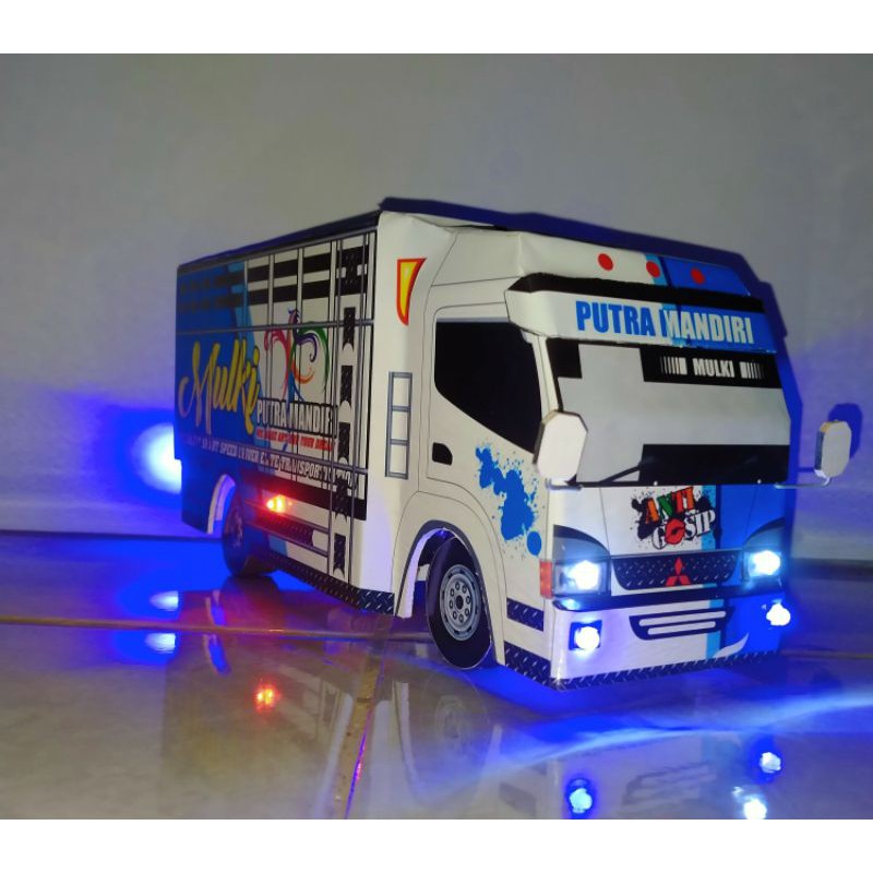 Jual Miniatur Truk Oleng Variasi Lampu/Mobil Mobilan | Shopee Indonesia