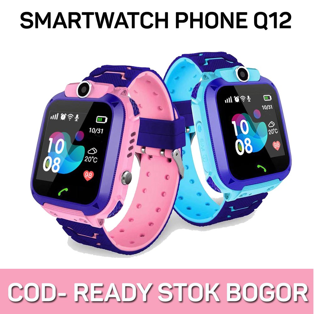 Smartwatch anak Q12 Jam Tangan Watchphone GPS Original