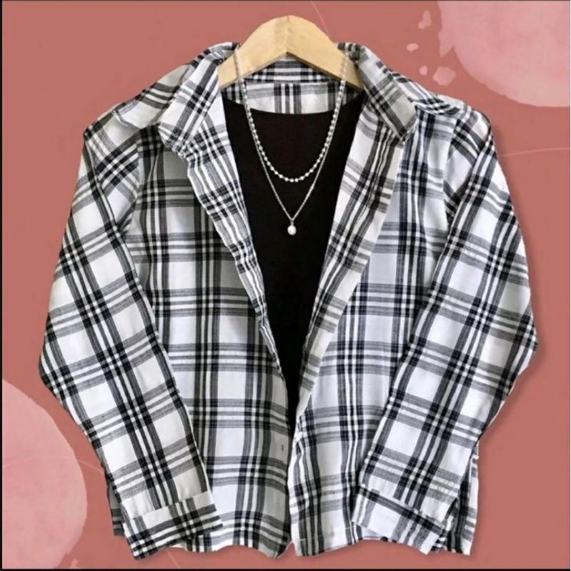 Jual Baju Kotak Kotak Hitam Putih Harga Terbaik April 2022 | Shopee Indonesia 799_x_799_jpg