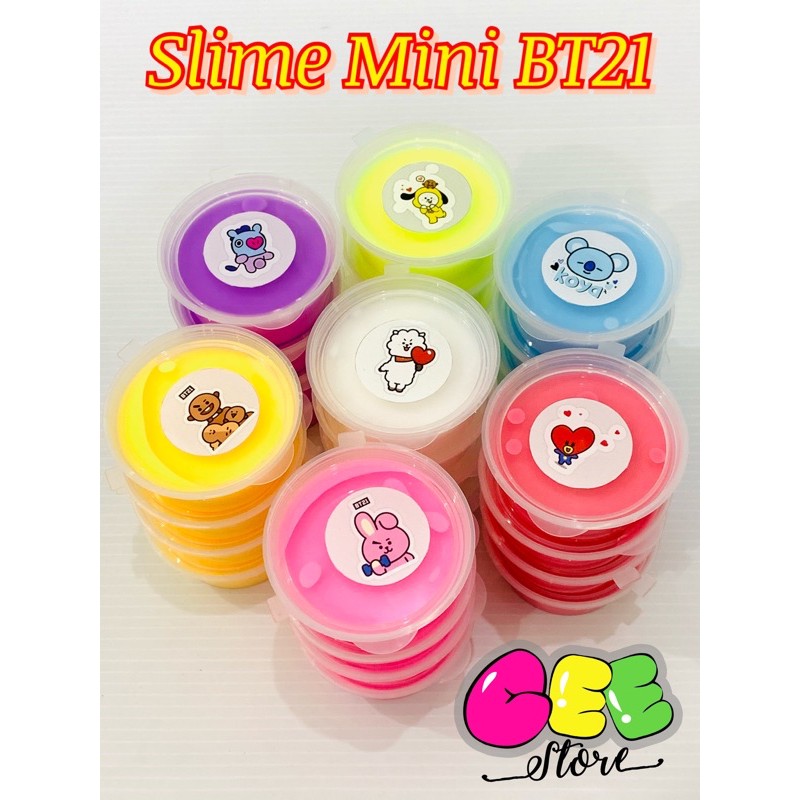 Slime Mini BT21 Shopee Indonesia