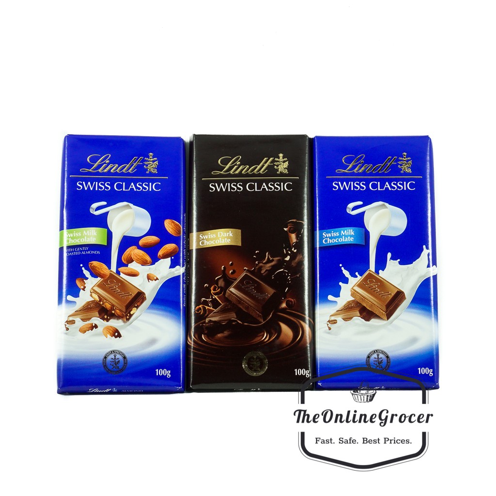 Jual Lindt Swiss Classic/Coklat Classic Swiss 100Gr | Shopee Indonesia