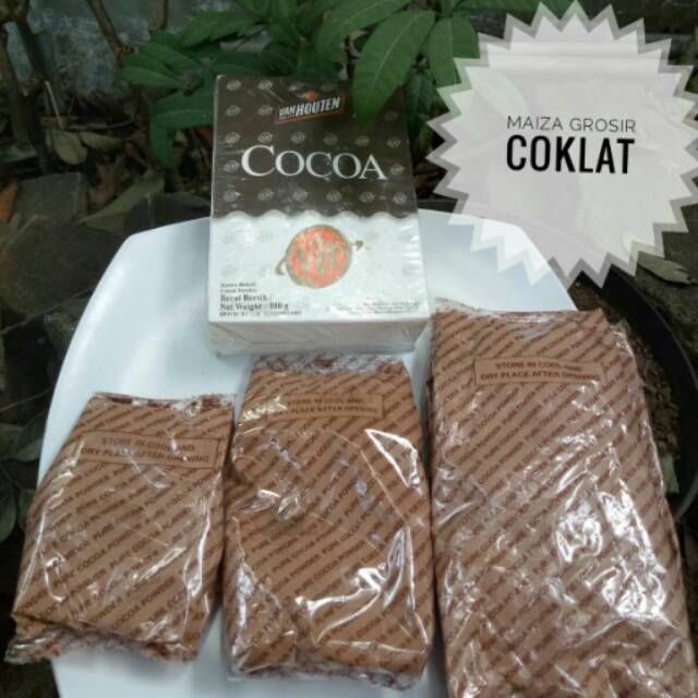 Jual Coklat Bubuk Van Houten Unpacked 90Gr | Shopee Indonesia