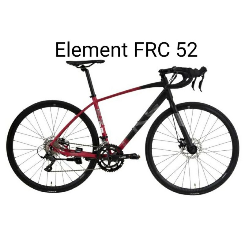 Jual Sepeda Balap Element Frc 52 Road Bike Frame Alloy Berat 12.48 Kg | Shopee Indonesia