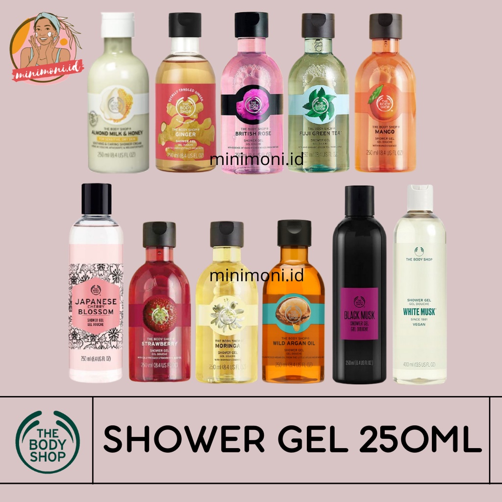 Jual ASLI The Body Shop Shower Gel 250ml Shopee Indonesia