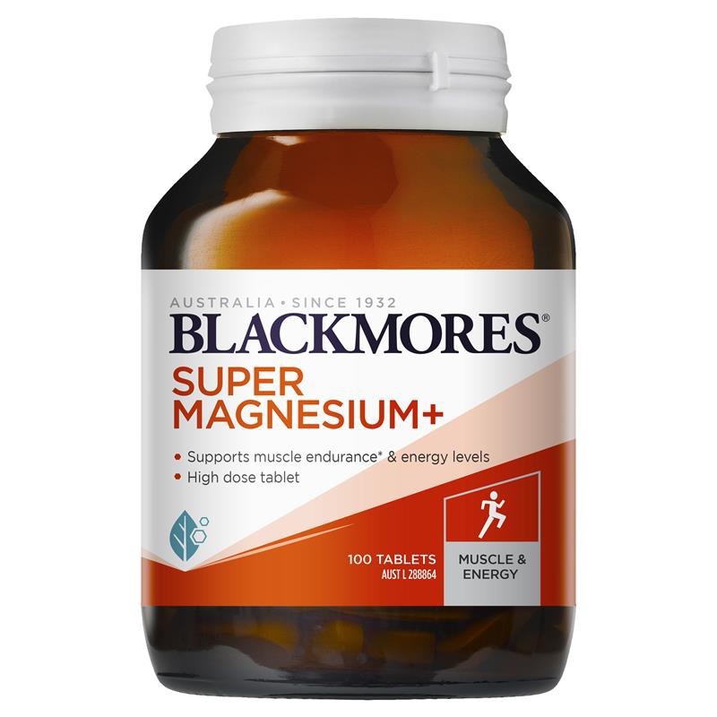 Jual Blackmores Super Magnesium Plus 100 Tablet | Shopee Indonesia