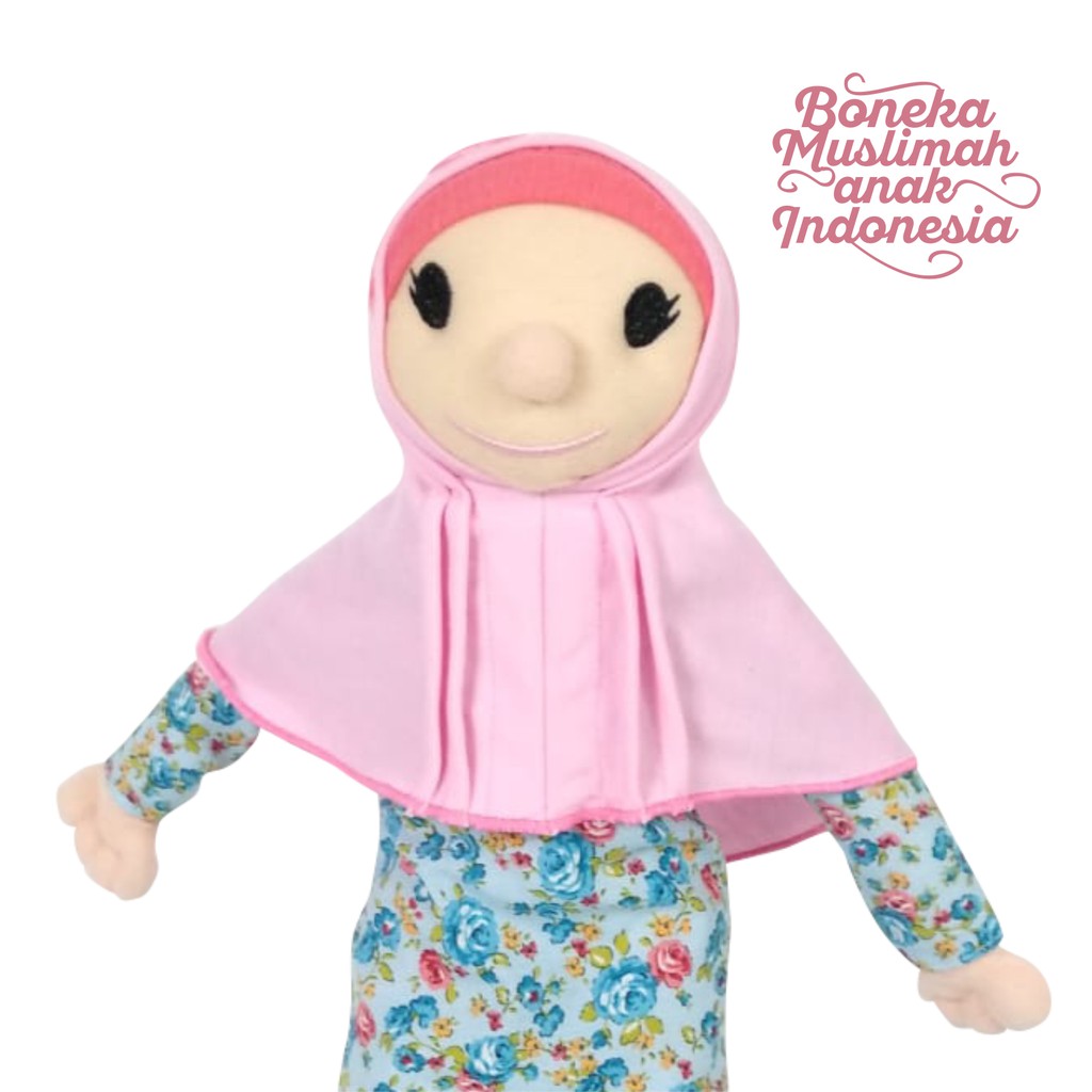 Boneka Hijab Muslimah Besar model CIndy Anisa Shopee