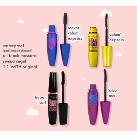 Jual (Sale) Maybelline The Magnum Volume Express Mascara / Maskara Mata Maybelline | Shopee Indonesia