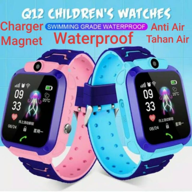 Jam imoo immo imo Anti Air Jam Tangan HP Anak Kids