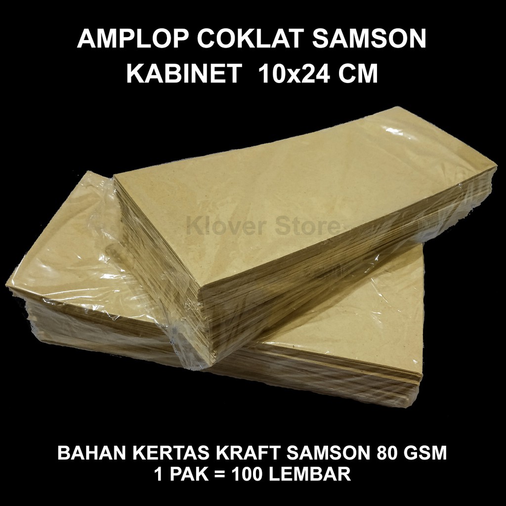 Amplop Coklat A Samson Kraft 10x24 cm Kabinet 80gsm 80gr Kecil Vintage Uang  Packing Paket Surat | Shopee Indonesia