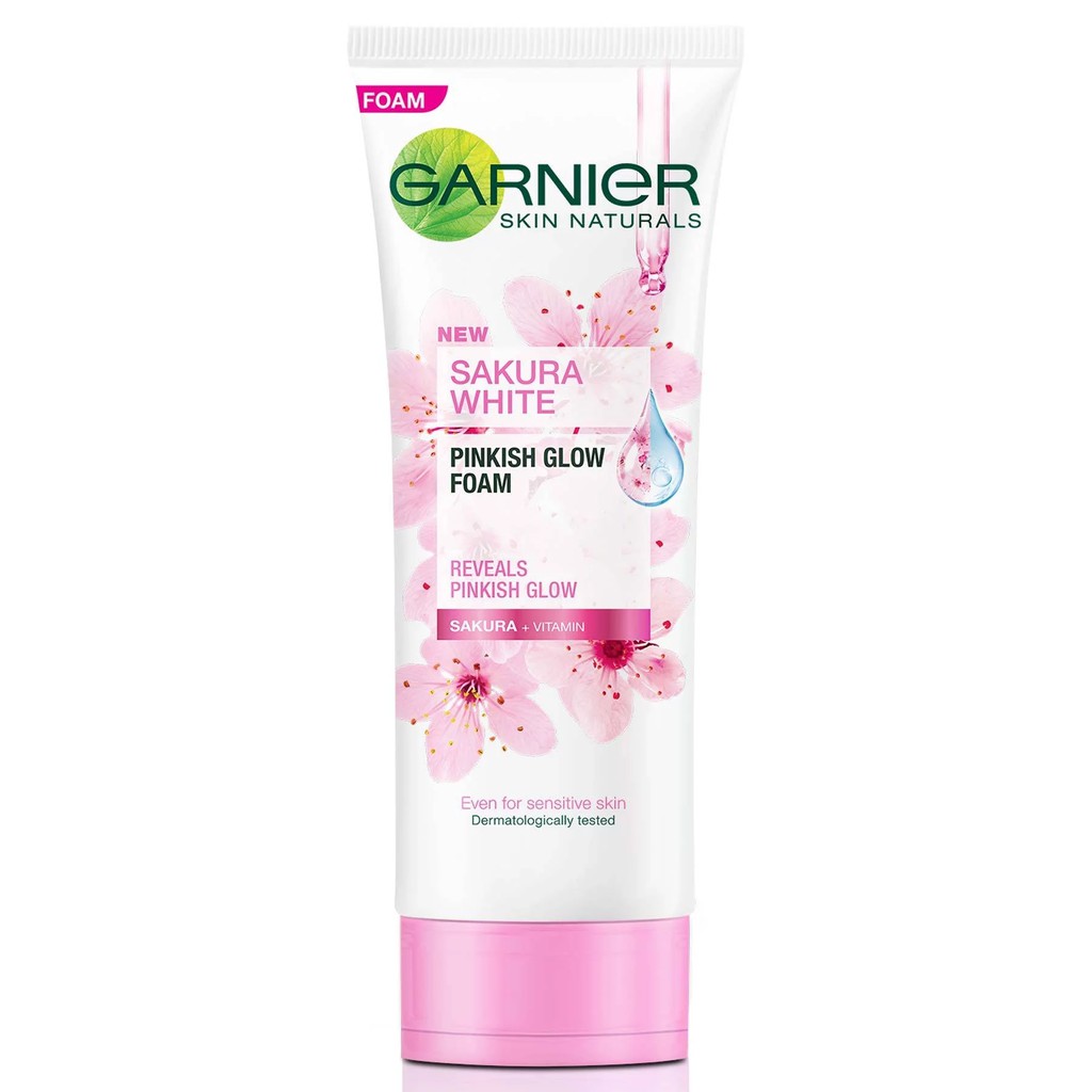 Jual Garnier Sakura Glow Hyaluron Face Wash Shopee Indonesia