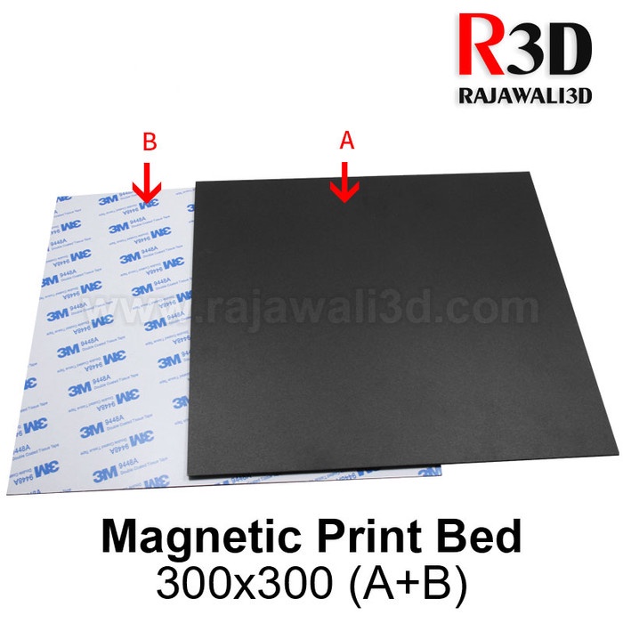 Jual Print Bed Buildtak 300x300 part A and B Atas Bawah Shopee Indonesia