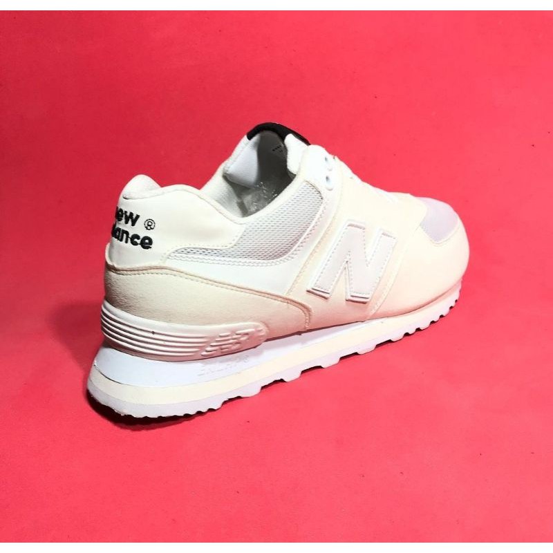 Jual Sepatu New Balance Full White | Shopee Indonesia