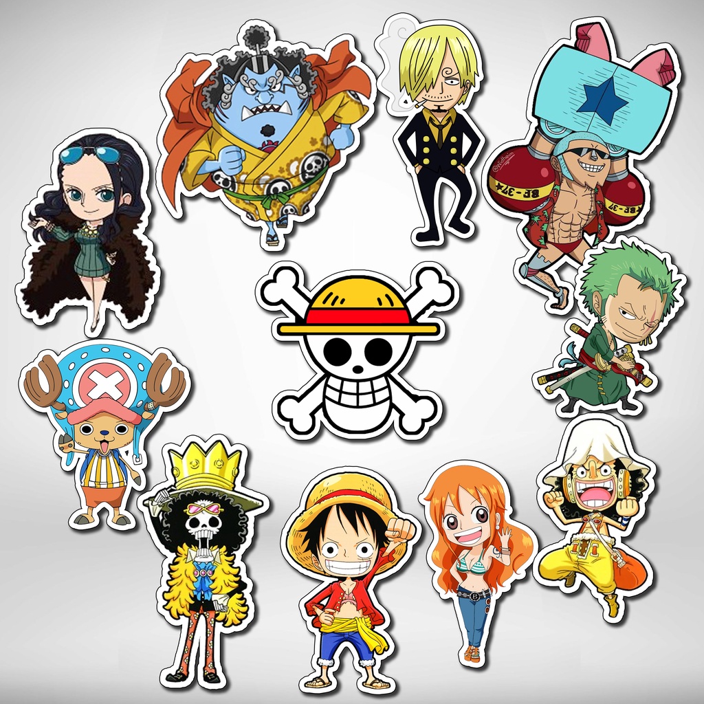 Jual Stiker/Sticker Vinil Anime One Piece Aesthetic Waterproof stiker