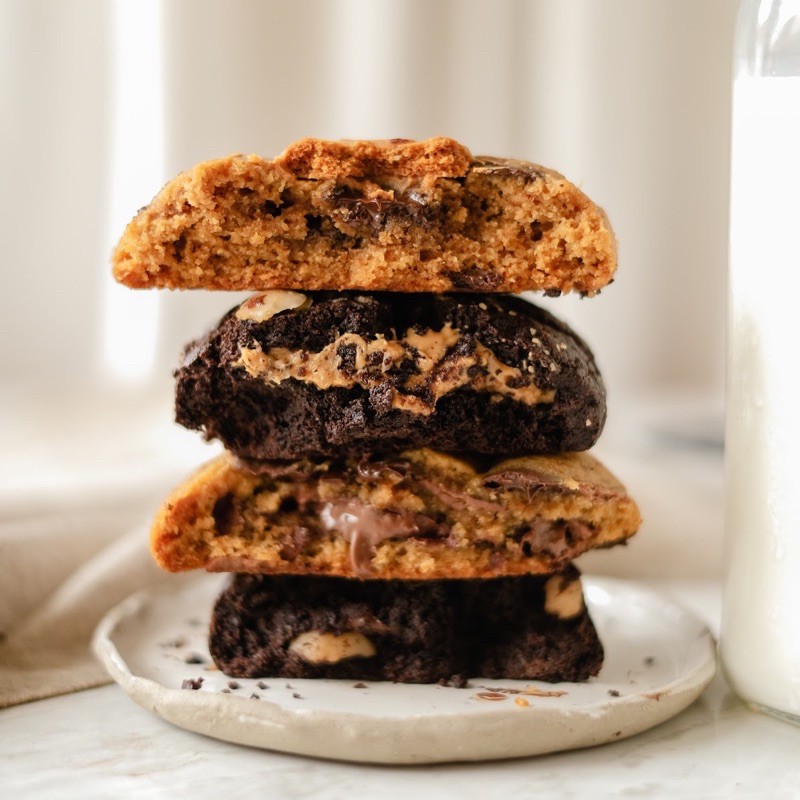 Giant Cookies (Mix semua rasa) Soft Cookies Shopee Indonesia