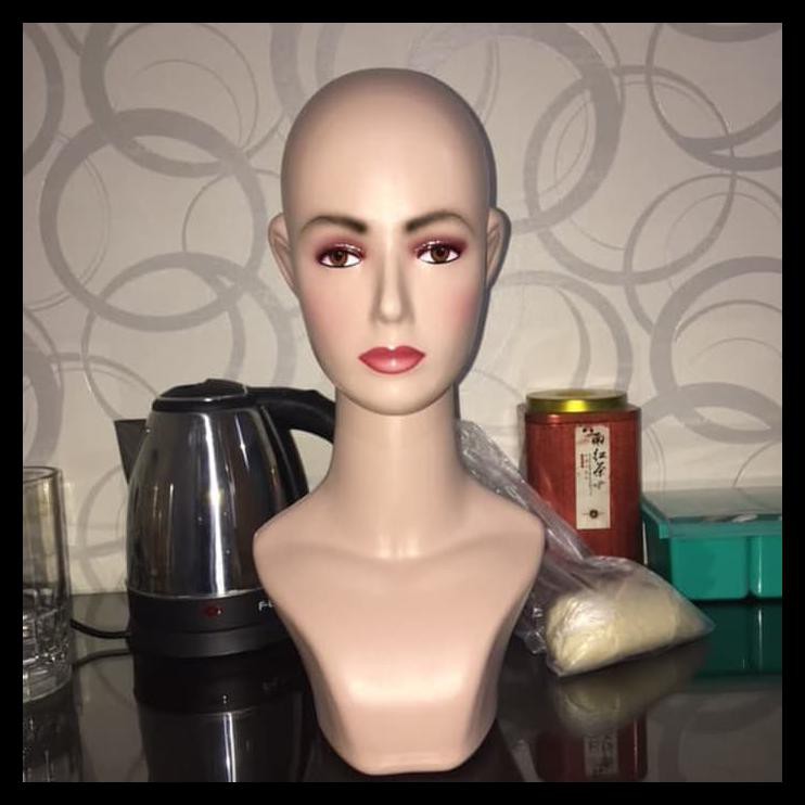 Jual MANNEQUIN KEPALA DEWASA PATUNG HIJAB PATUNG KEPALA DISPLAY