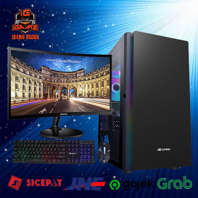 Jual Paket Lengkap Full Set Pc Gaming Ryzen 5 5600G - 24&quot; Frameless  Indonesia|Shopee Indonesia
