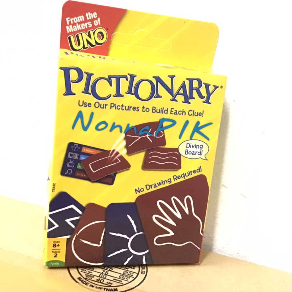 Jual Pictionary Uno Card Game Indonesia