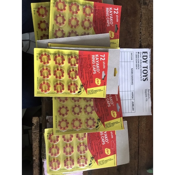 Jual KAYAKO RING CAPS GUN Shopee Indonesia