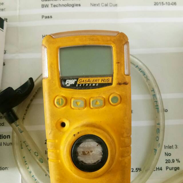 Jual HONEYWELL BW GAS ALERT EXTREME H2S HYDROGEN SULFIDE SINGLE GAS DETECTOR Shopee Indonesia