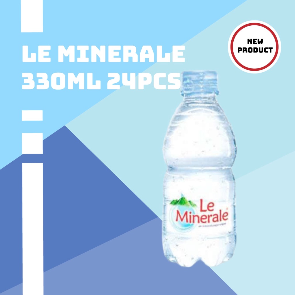 Jual Air Mineral Kemasan Le Minerale Ukuran 330ml 1 dus isi 24pcs