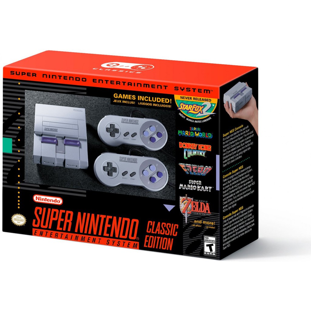 Jual Snes Nintendo Classic Mini Super Nintendo Entertainment System | Shopee Indonesia