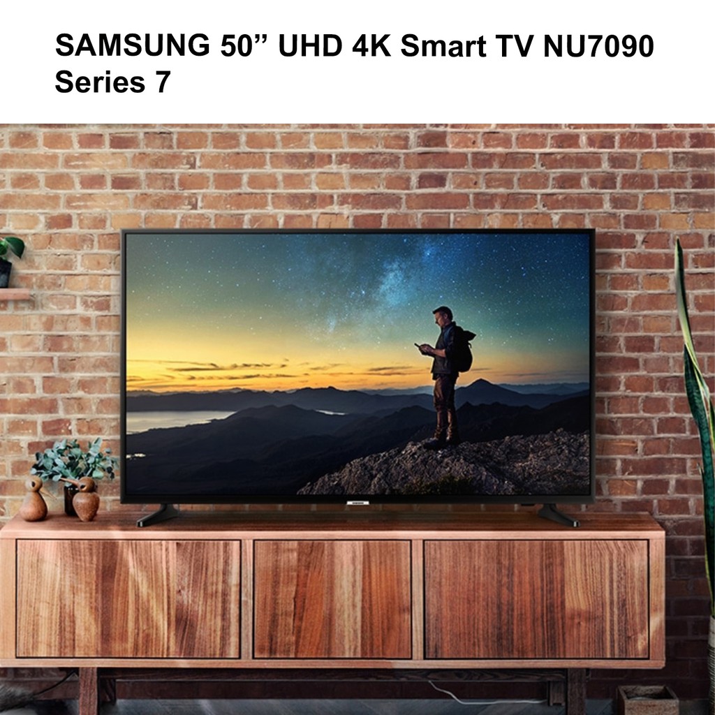 Jual Tv Led Samsung Smart Tv 50 Inc Uhd 4K Smart Tv Nu7090 Series 7 | Shopee Indonesia