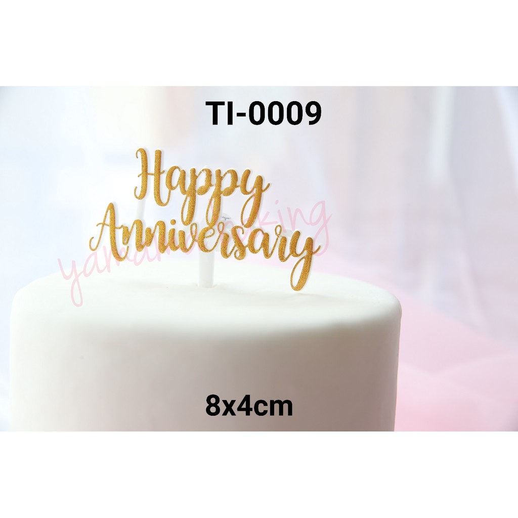 Kue Happy Anniversary 2 Tahun englshnat