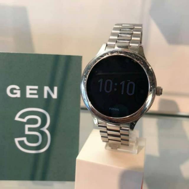 Jual Jam Tangan Cewek Fossil Smartwatch Gen 3 Silver | Shopee Indonesia