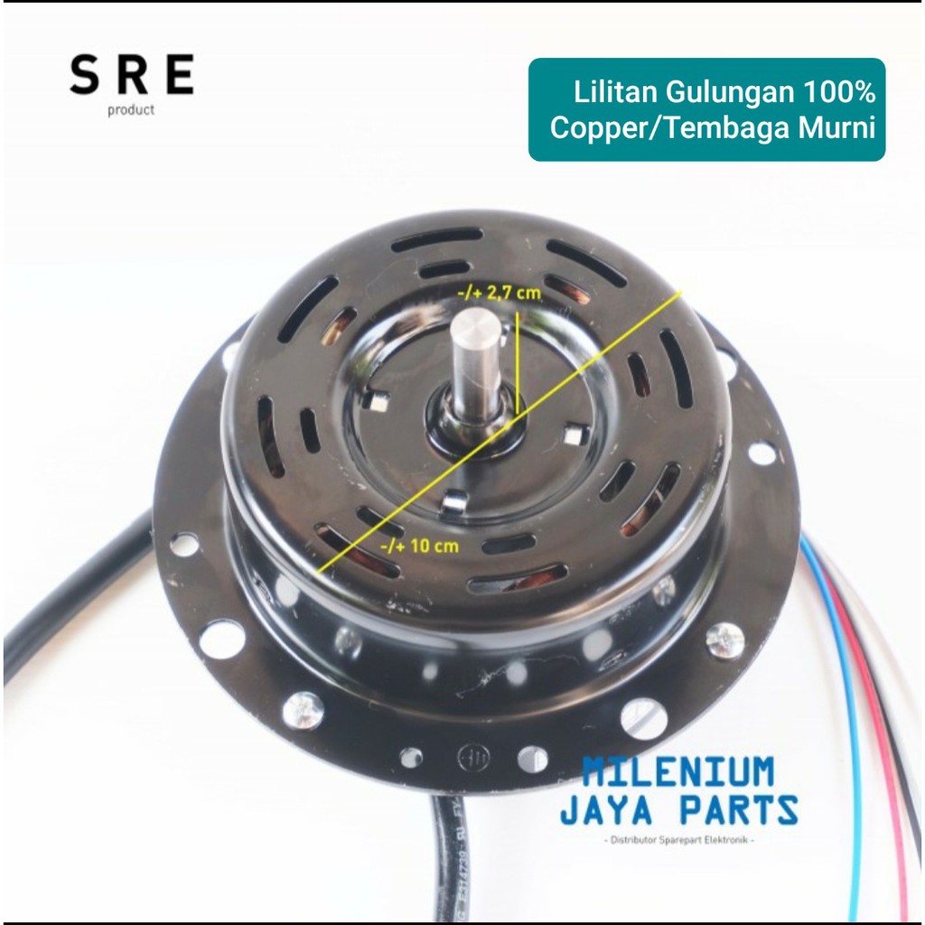 Dinamo Kipas Angin Regency 14/16/18 inch Mesin Blower Tornado 18 inch TEMBAGA Regensi