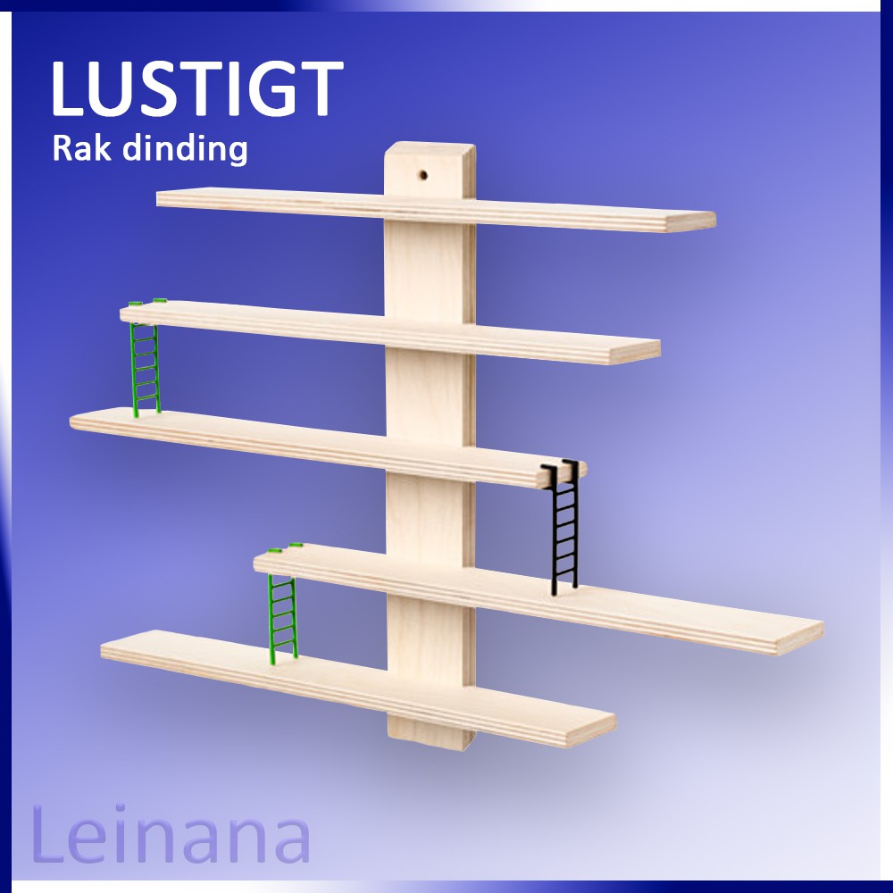 Jual Lustigt Rak Dinding / Rak Display Mainan Anak / Rak Foto | Shopee Indonesia