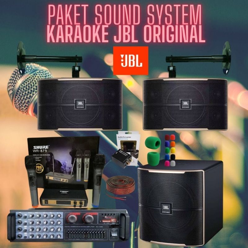 Jual Paket Sound System Karaoke JBL 10 inch + Subwoofer JBL 12 inch