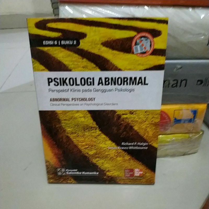 Jual Psikologi Abnormal edisi 6 jilid 2 Perspektif Klinis Pada Gangguan  Psikologi Indonesia|Shopee Indonesia