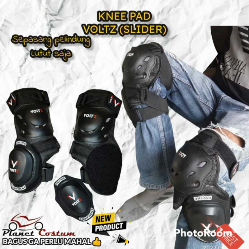 Jual Decker Protector Slider Komine Import Pelindung Lutut Balap Racing Touring Turing Bikers Trail Cross | Shopee Indonesia