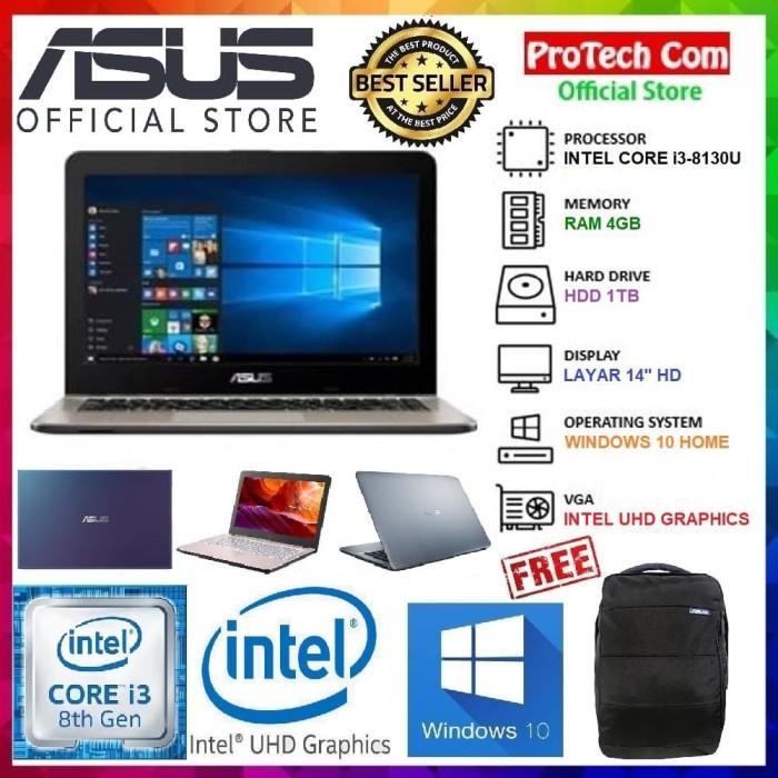 Jual Asus Vivobook Max X441Ua - I3 7020U 4Gb 1Tb 14" Win10 Home 64Bit Resmi | Shopee Indonesia